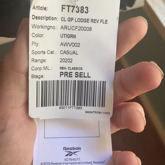 Reebok Classics Winter Escapes reversible jacket - Picture 5 of 9